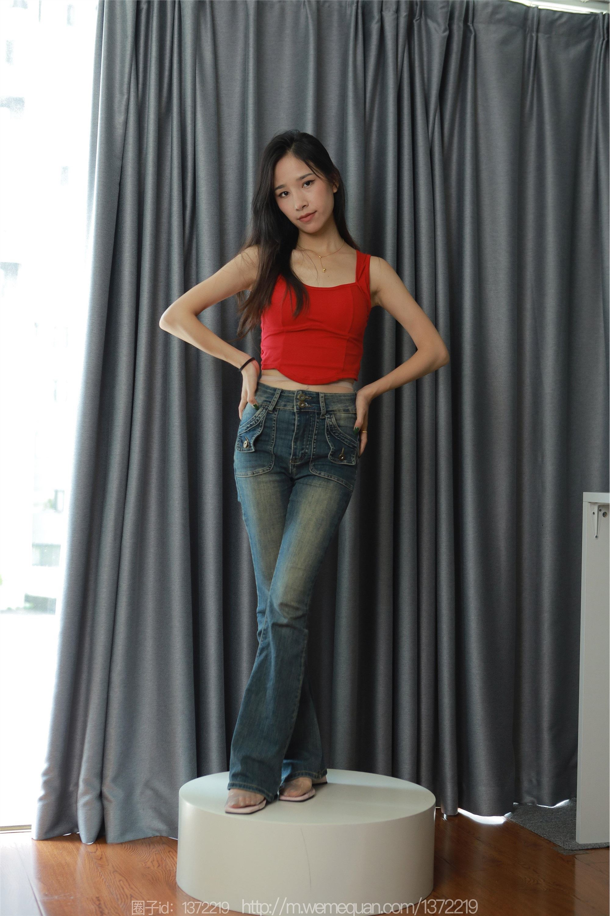 IESS异思趣向  2023.08.11 丝享家 1504 美子《牛仔裤里丝》